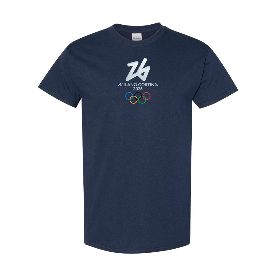 Men's Winter Olympics Milano Cortina 2026 Cotton T-shirt