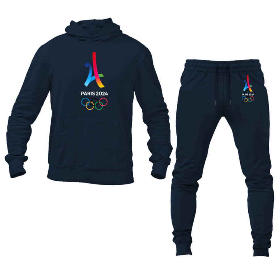 Unisex Paris 2024 Olympics Hoodie and Joggers set