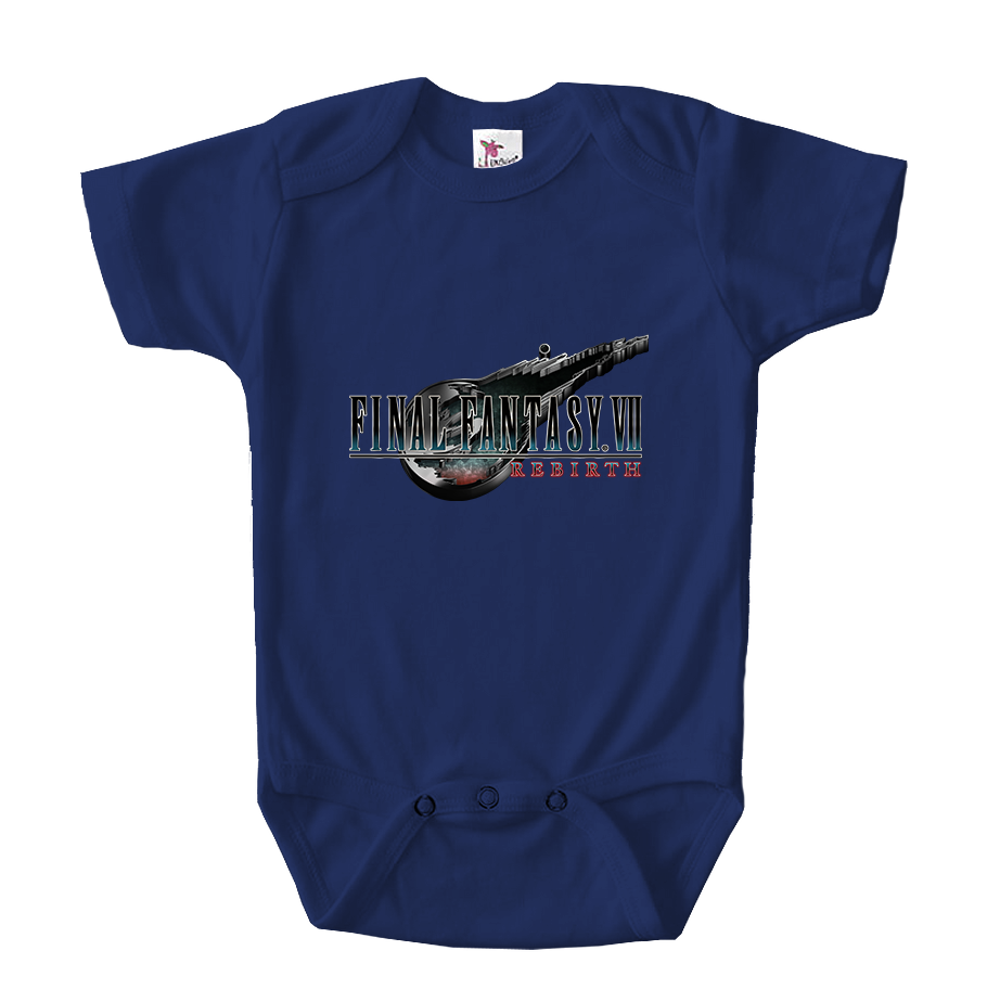 Final Fantasy VII Rebirth Baby Romper Onesie