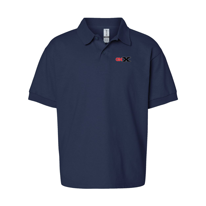 Youth's GN X Gildan Dry Blend Jersey Polo