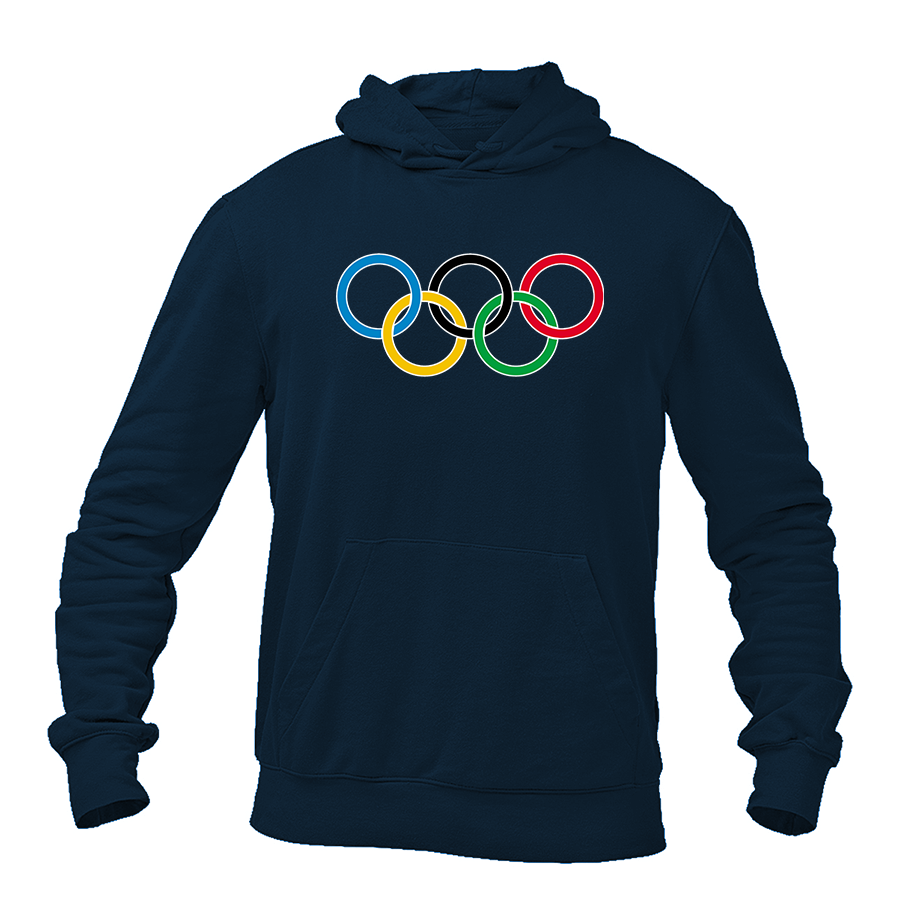 Men's Olympics Rings Pullover Hoodie