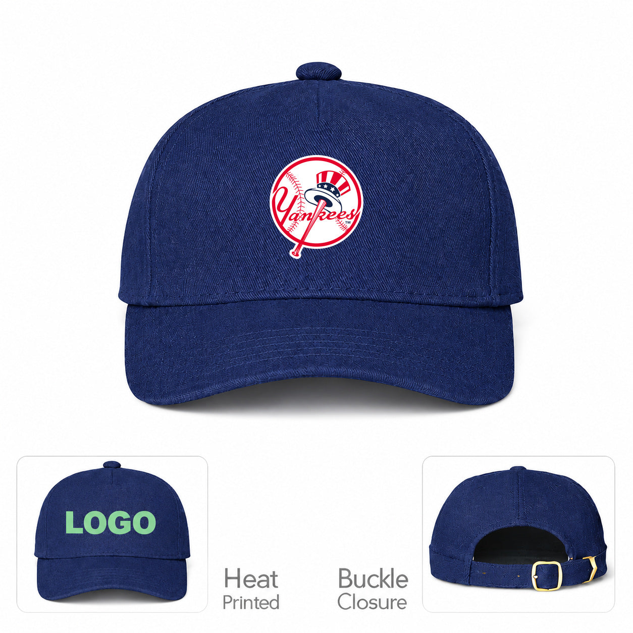 Yankees NY Dad Baseball Cap Hat