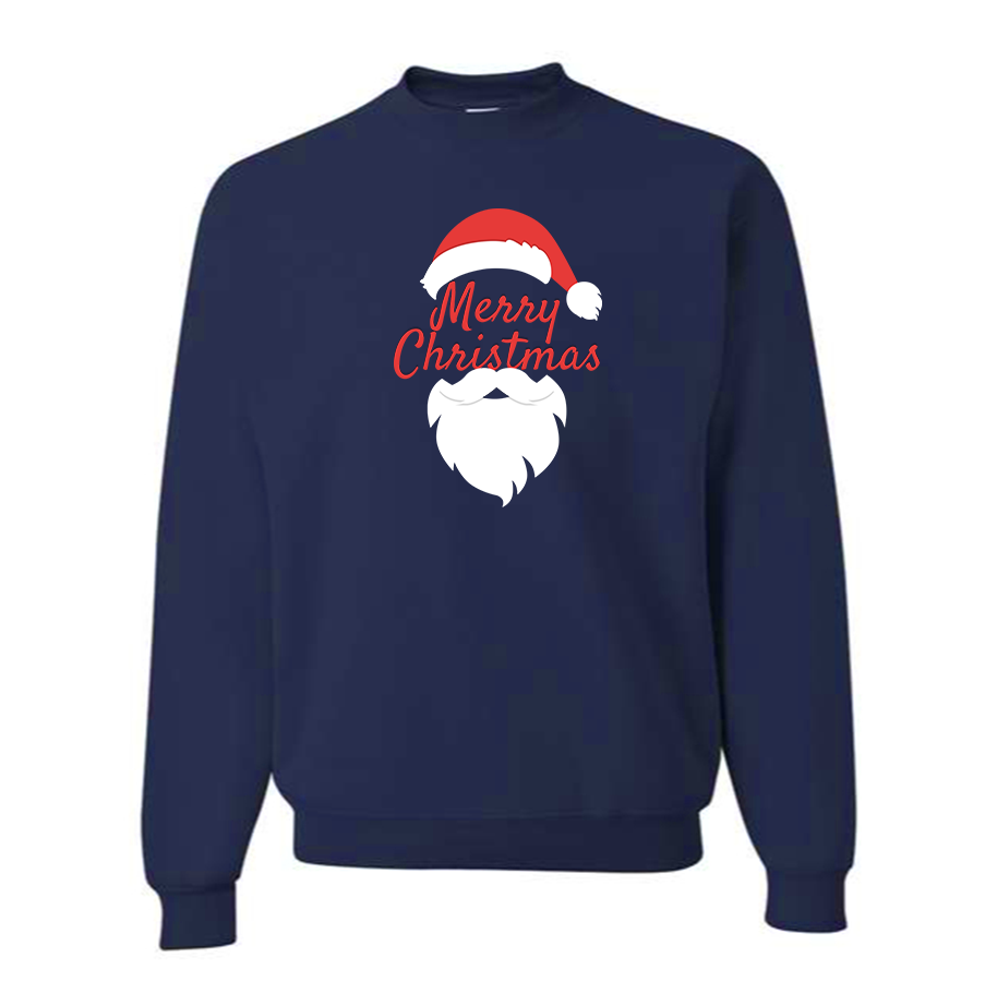 Men's Merry Christmas Santa Claus Crewneck Sweatshirt