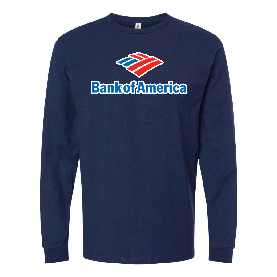 Men's Bank Of America Long sleeves T-Shirt