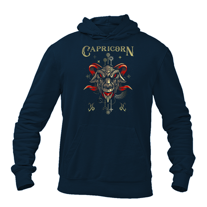 Men's Capricorn Zodiac Pullover Hoodie