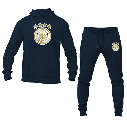 Men's Germany soccer Hoodie and Joggers Set