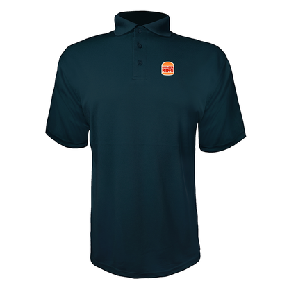 Men's Burger King Polyester Polos