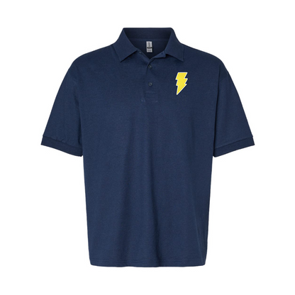 Men's Black Adam Dry Blend Polo