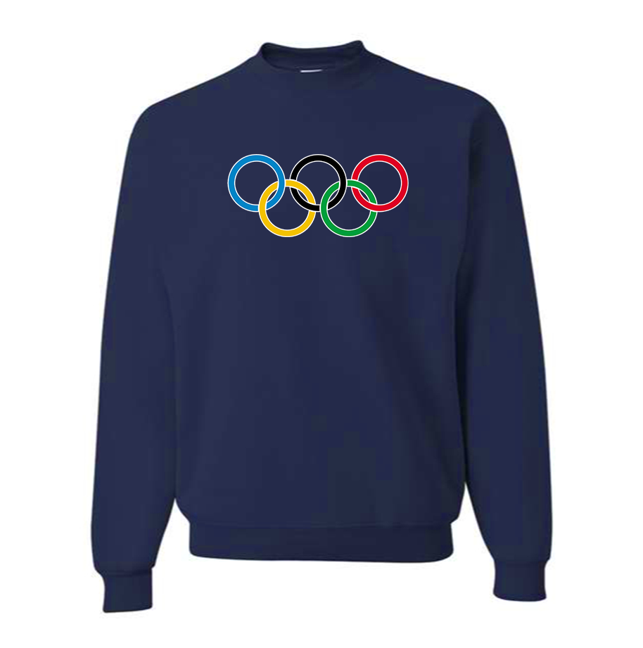 Men's Olympics Rings Crewneck Sweatshirt