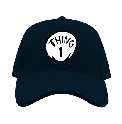 Dr. Suess Thing 1 Dad Baseball Cap Hat