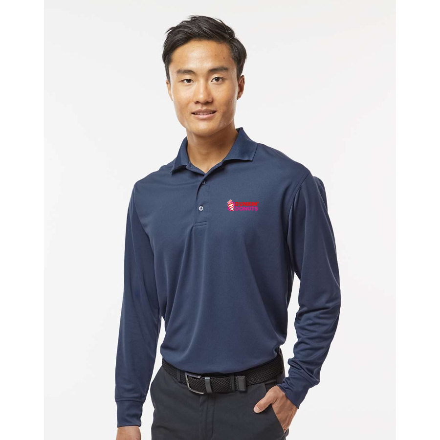 Men's Dunkin Donuts Paragon Prescott Long Sleeve Polo