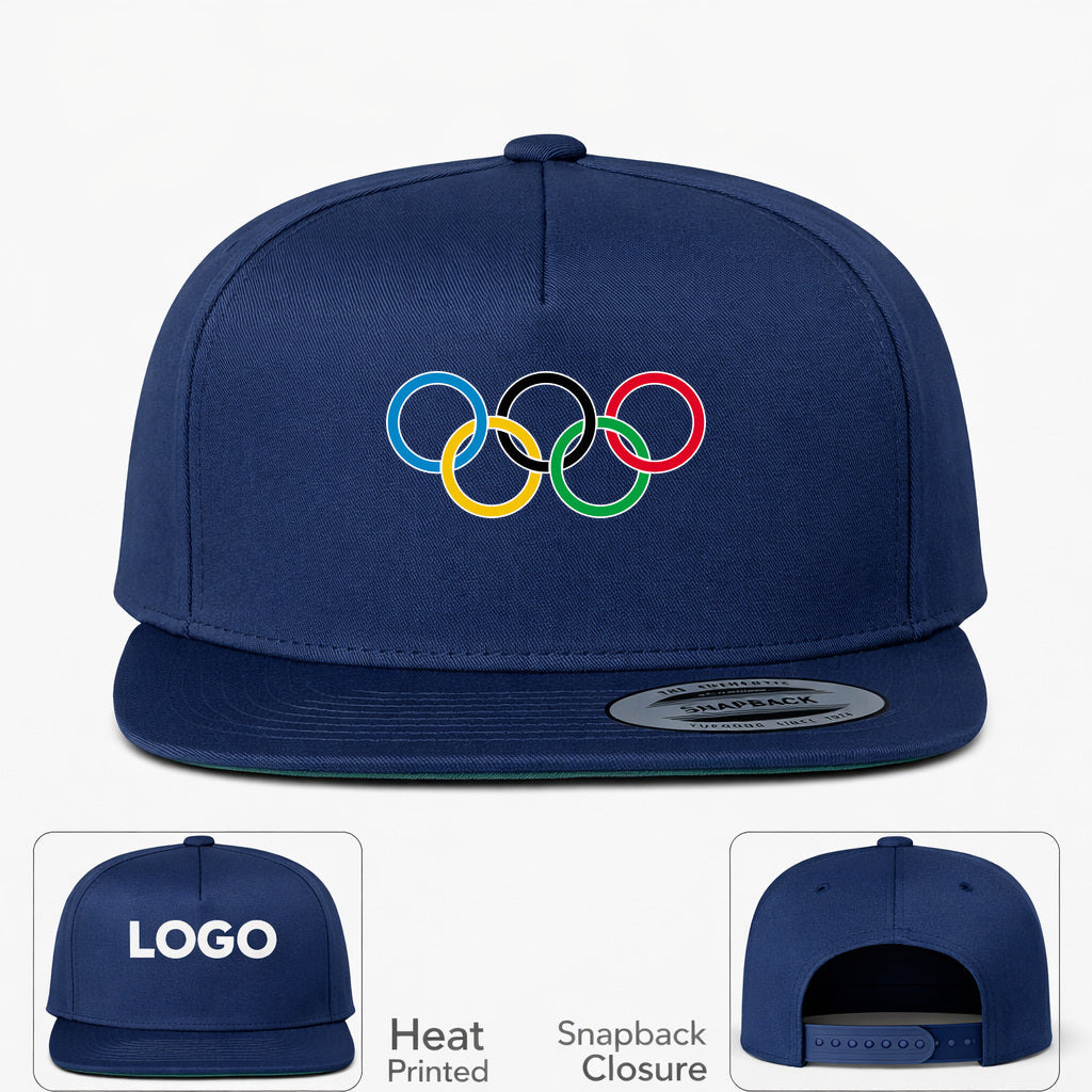 Olympics Rings Snapback Hat
