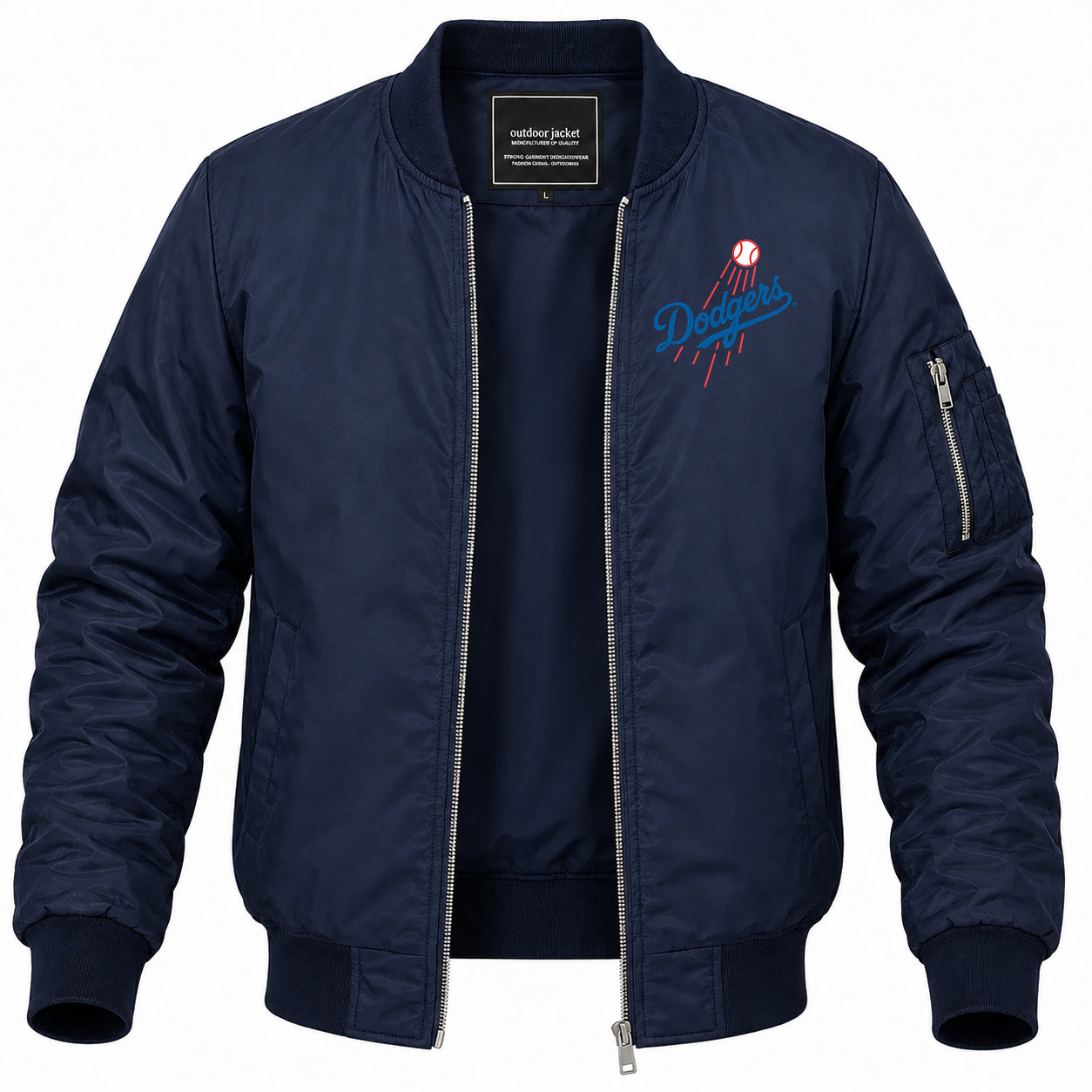 Men's Los Angeles Dodgers Lightweight Bomber Jacket
