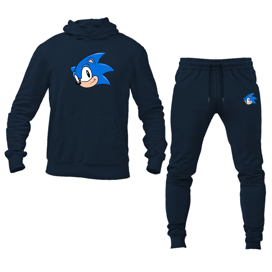 Men's Sonic the Hedgehog Hoodie and Joggers Set