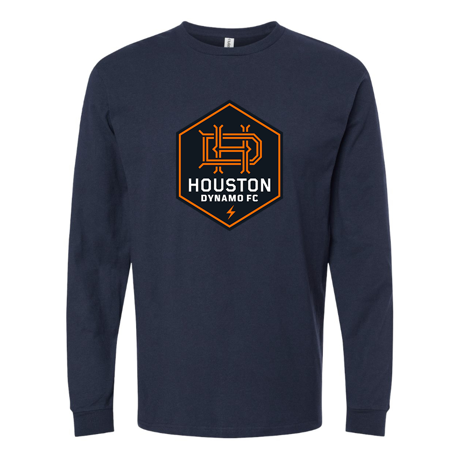 Men's Houston Dynamo FC Long sleeves T-Shirt