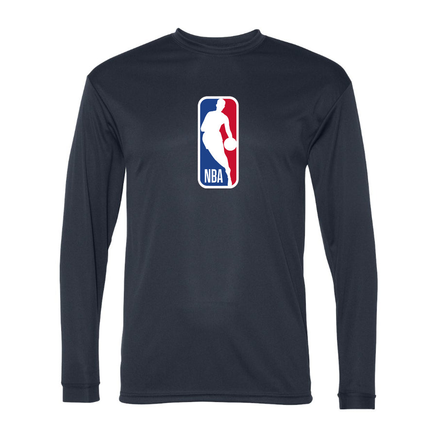 Men's NBA Polyester Long Sleeve T-Shirt