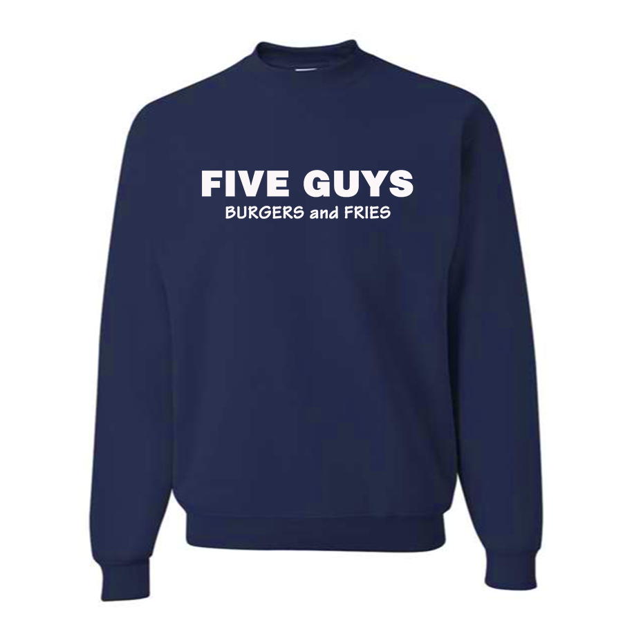 Men's Five Guys  Crewneck Sweatshirt