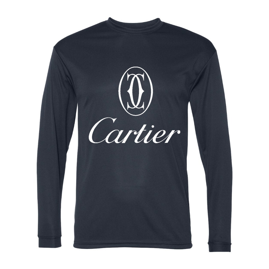 Men's Cartier Polyester Long Sleeve T-Shirt