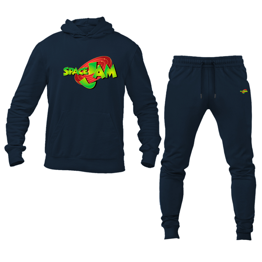 Men's Space Jam Hoodie and Joggers Set