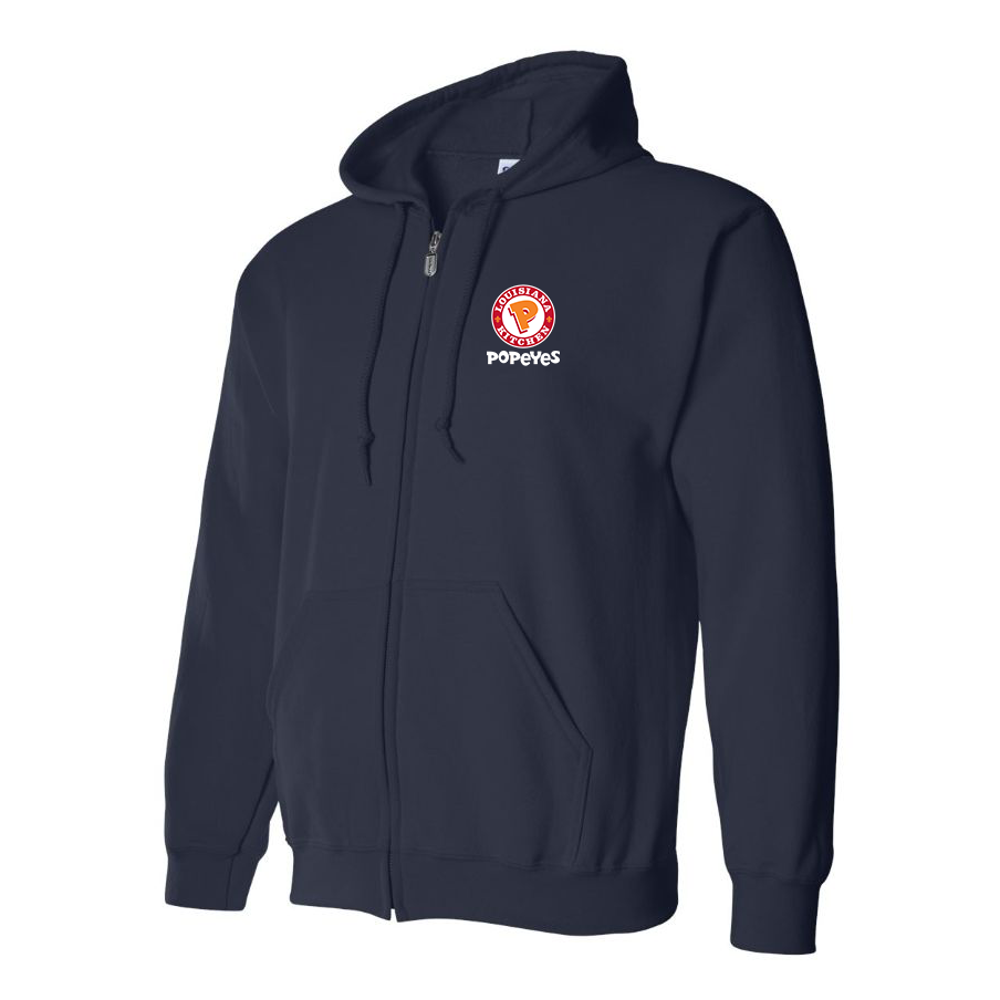 Men's Popeyes Louisiana Kitchen Zipper Hoodie