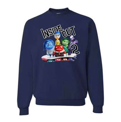 Men's Inside Out 2 Crewneck Sweatshirt