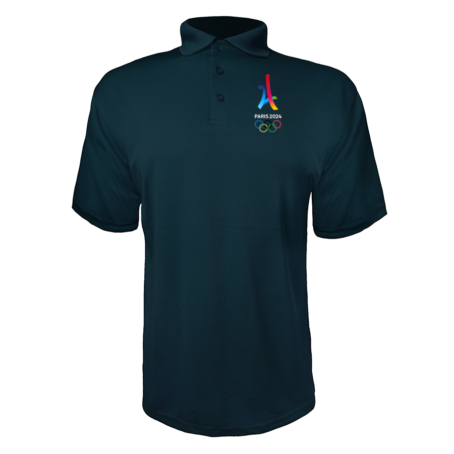 Men's Paris 2024 Olympics Polyester Polos