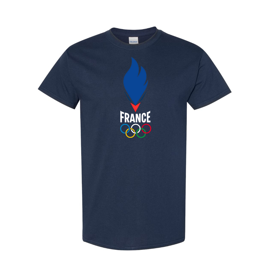 Youth France Olympia 2024 Cotton T-Shirt