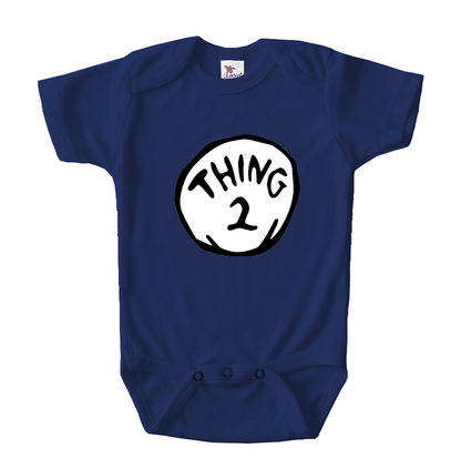 Dr. Suess Thing 2 Baby Romper Onesie