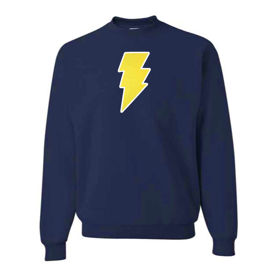 Men's Black Adam Crewneck Sweatshirt