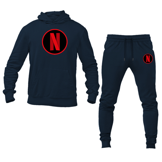 Men's Netflix Hoodie and Joggers Set