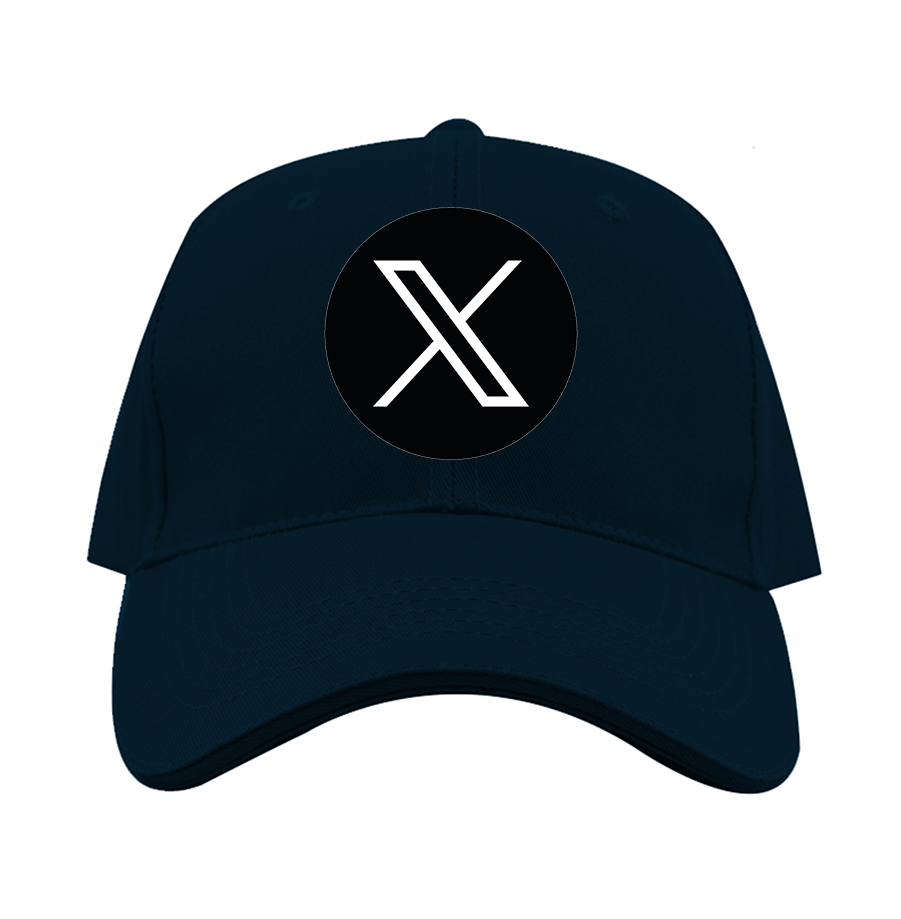 Twitter X Dad Baseball Cap Hat