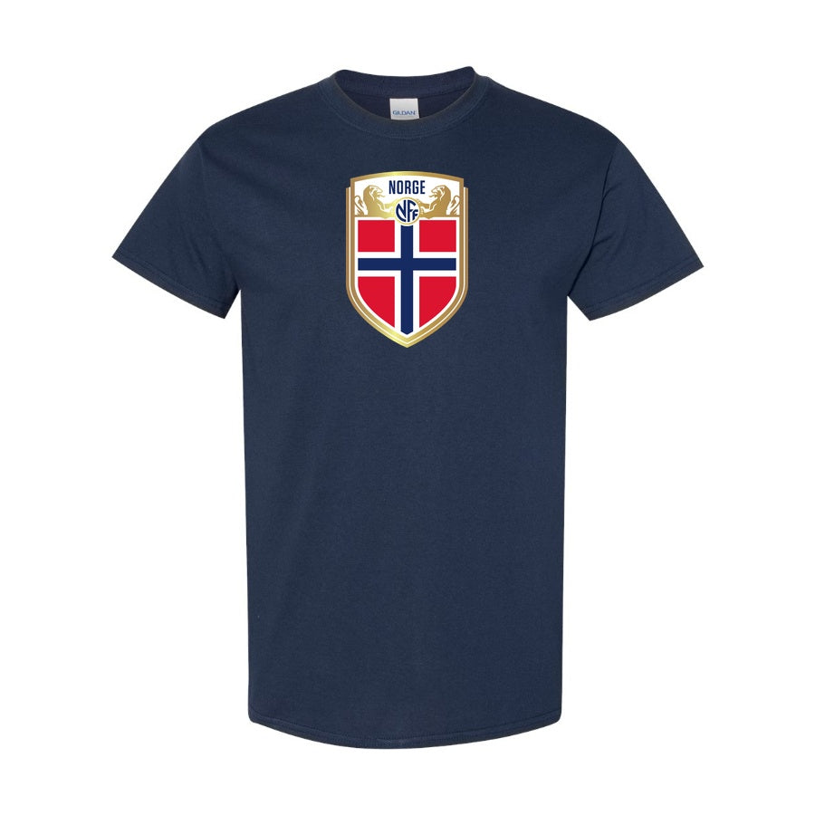 Men's Norway Soccer Cotton T-shirt