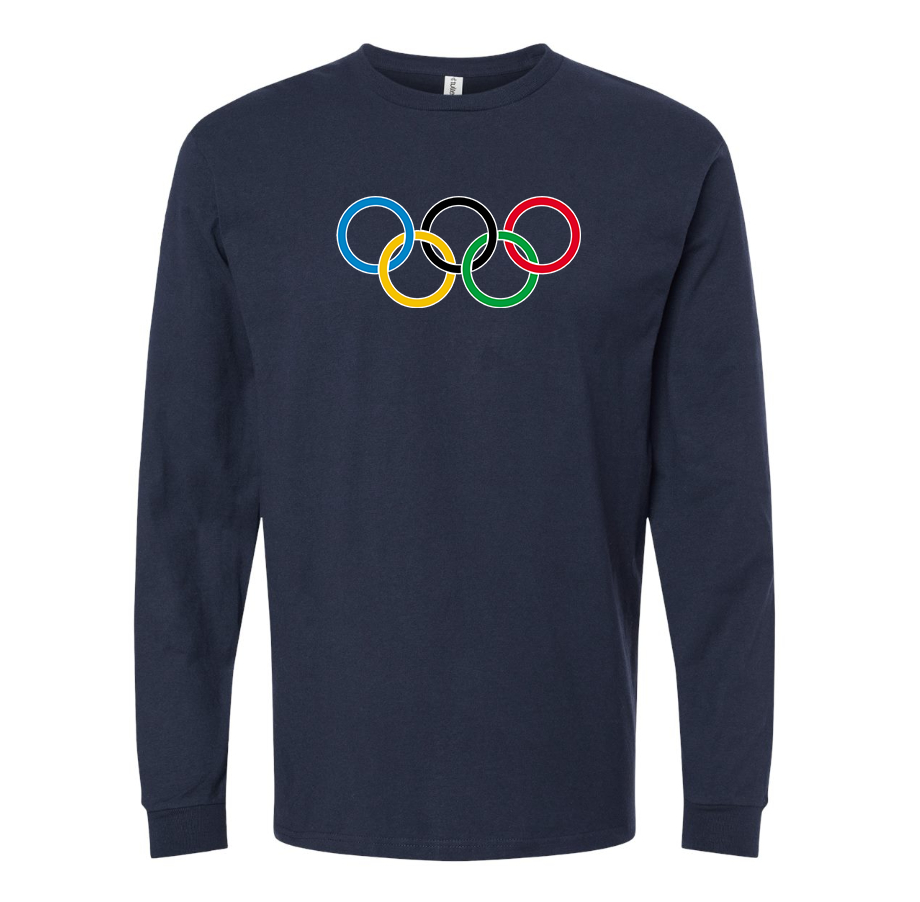 Men's Olympics Rings Long sleeves T-Shirt