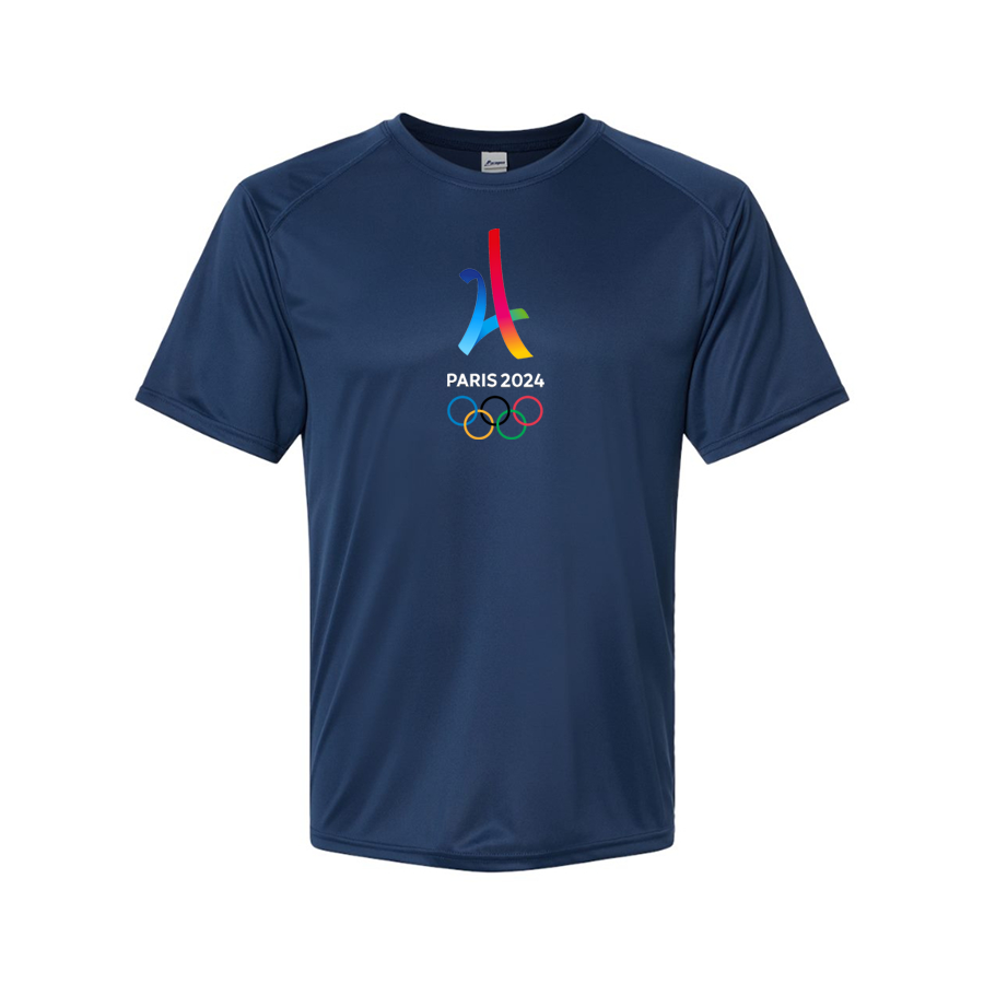 Youth Paris 2024 Olympics Performance T-Shirt