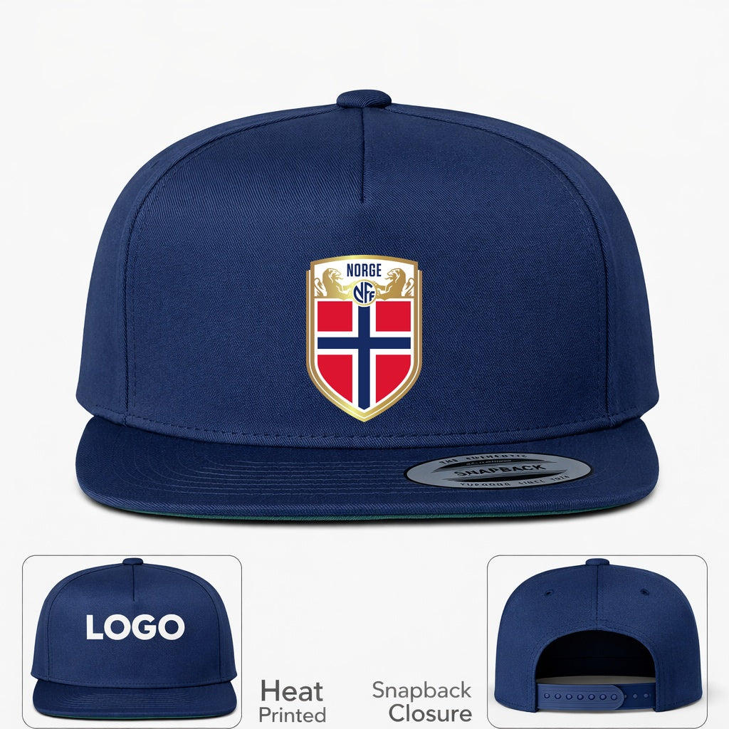 Norway Soccer Snapback Hat