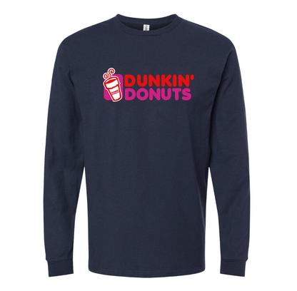 Men's Dunkin Donuts  Long sleeves T-Shirt