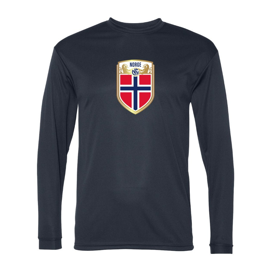 Men's Norway Polyester Long Sleeve T-Shirt
