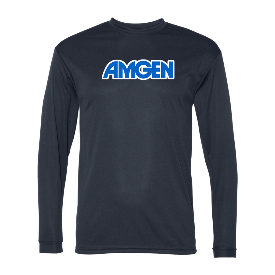 Men's Amgen Polyester Long Sleeve T-Shirt
