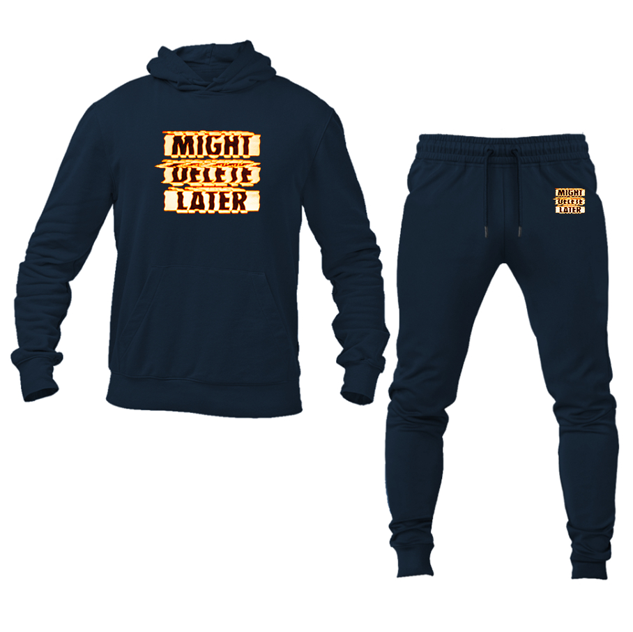 Men's Might Delete Later - J Cole Hoodie and Joggers Set