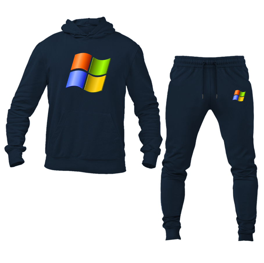 Men's Microsoft Hoodie and Joggers Set