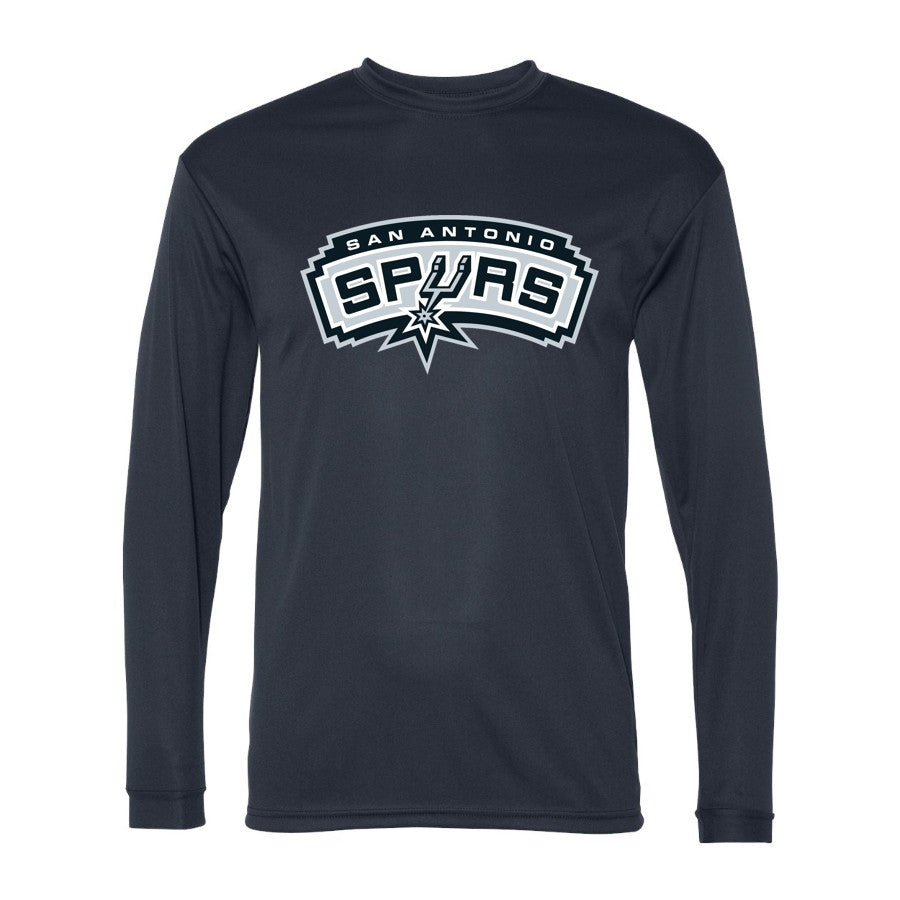 Men's San Antonio Spurs Polyester Long Sleeve T-Shirt