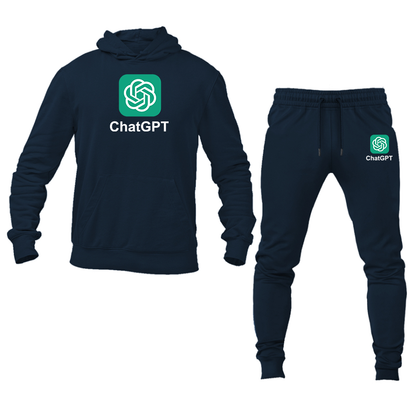 Men's ChatGPT Hoodie and Joggers Set