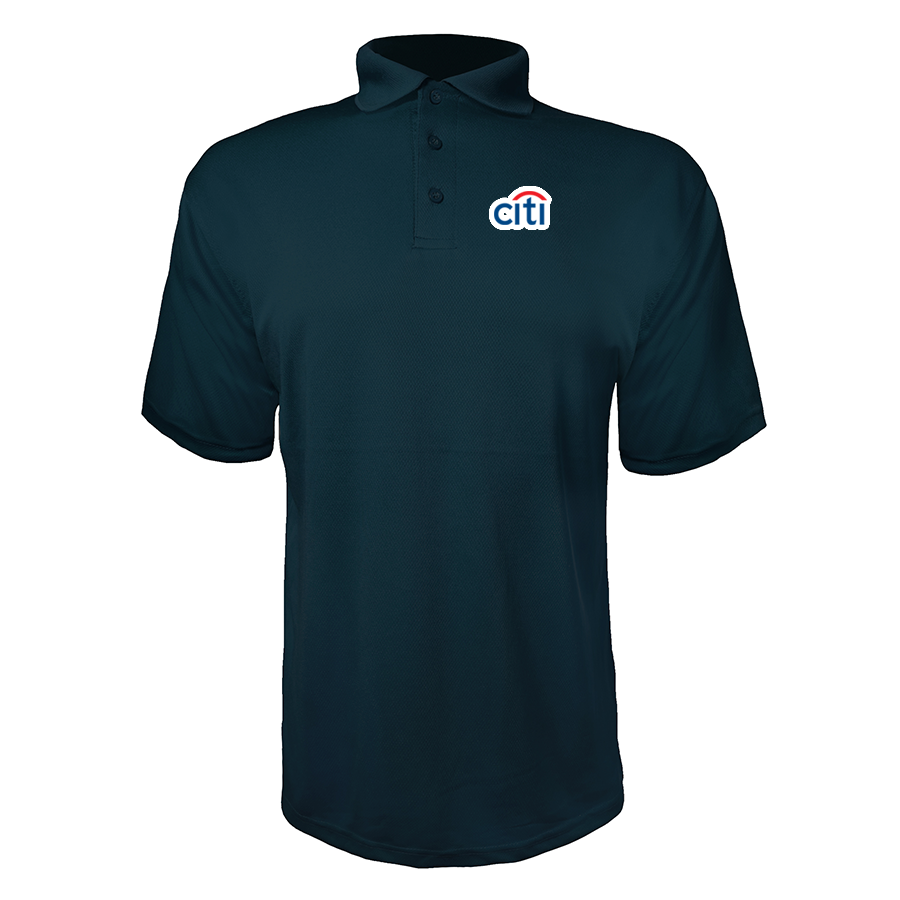 Men's Citi Bank Polyester Polos