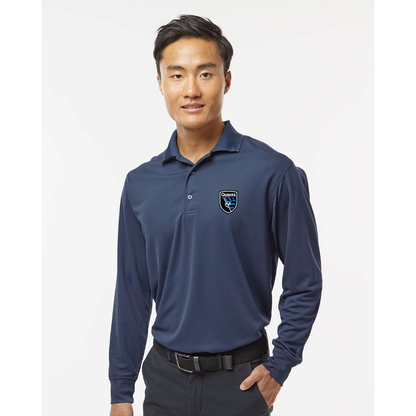 Men's San Joke Earthquakes Paragon Prescott Long Sleeve Polo