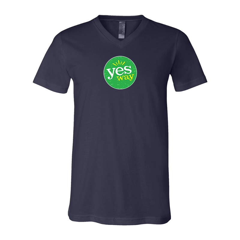 Yes Way BELLA  CANVAS  Jersey V-Neck Tee