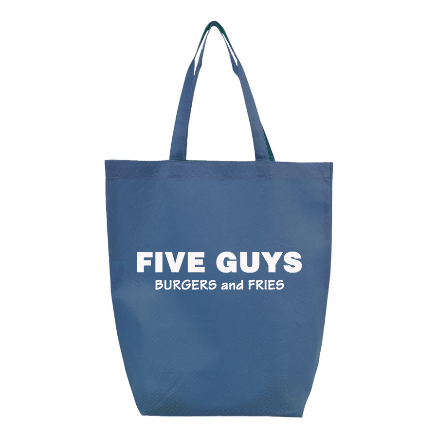 Five Guys Q-Tees Non-Woven Gusset Bottom Tote