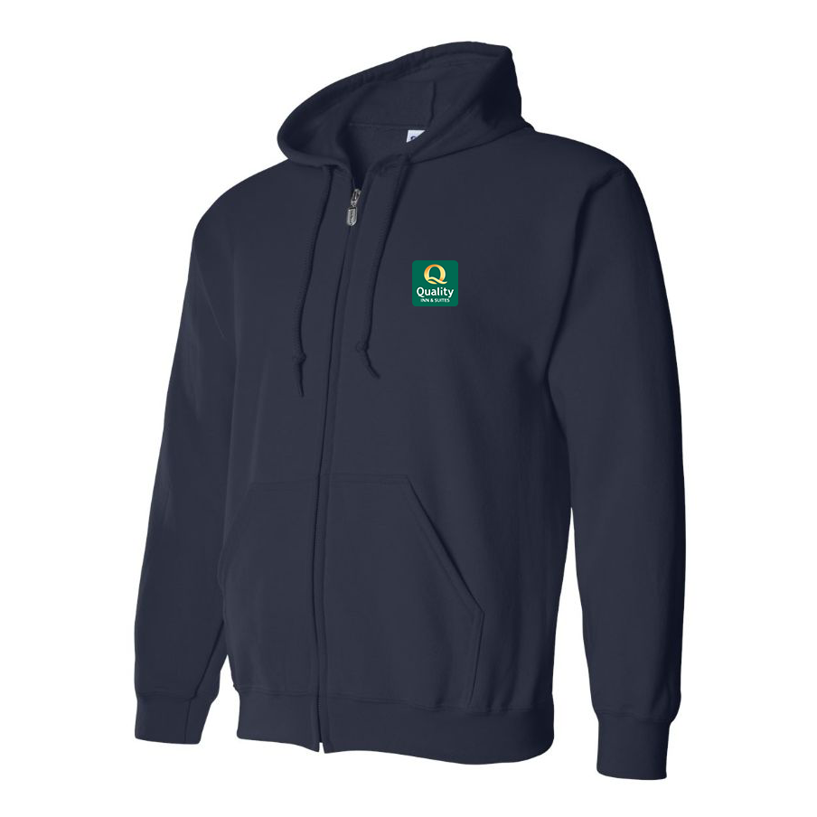 Men's Quality Inn & Suites Zipper Hoodie