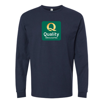 Men's Quality Inn & Suites  Long sleeves T-Shirt