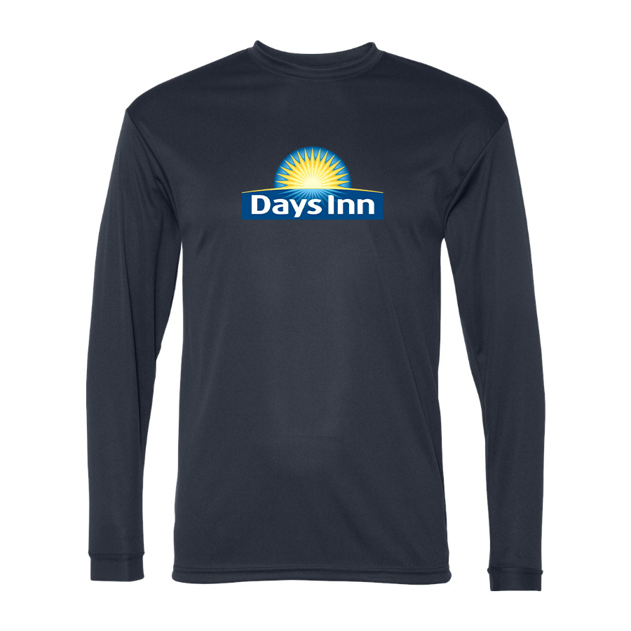 Men's Days Inn  Polyester Long Sleeve T-Shirt