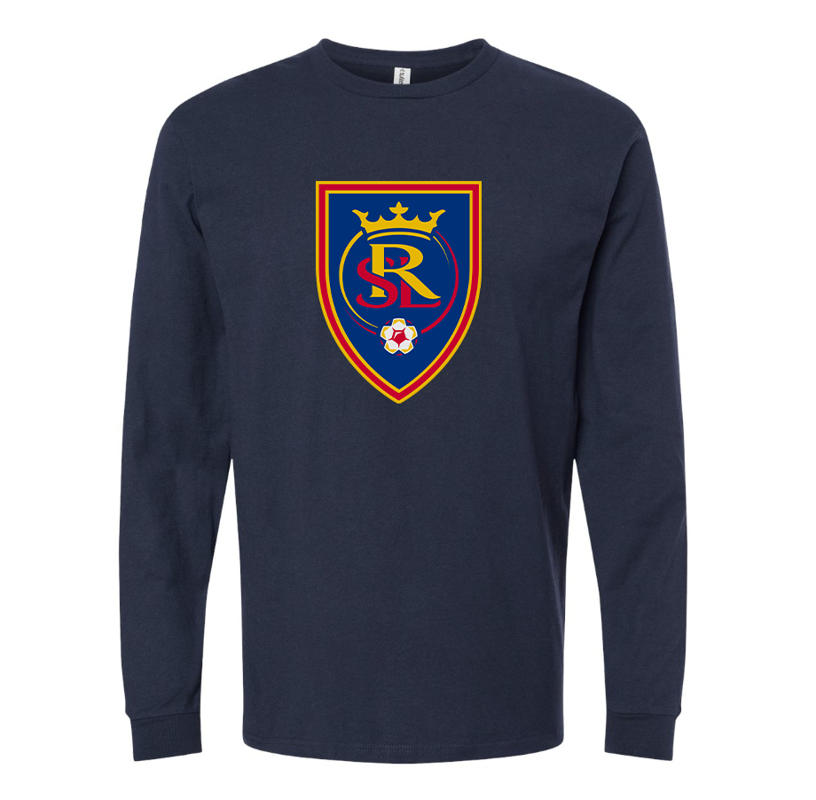 Men's Real Salt Lake Soccer Long sleeves T-Shirt